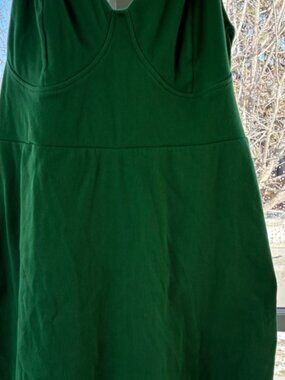 Green Sleeveless Dress